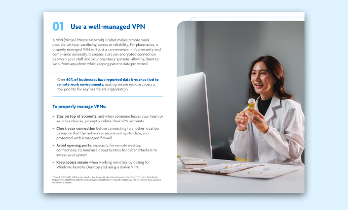 Guide: How Pharmacy Teams Can Work Remotely (& Securely)